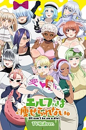 Постер к аниме Эльф не может сидеть на диете