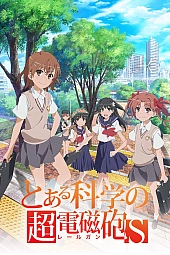Постер к аниме Некий научный рейлган 2 сезон