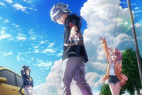 Постер к аниме Мастера дуэлей: Пропавшие — Солнце забвения